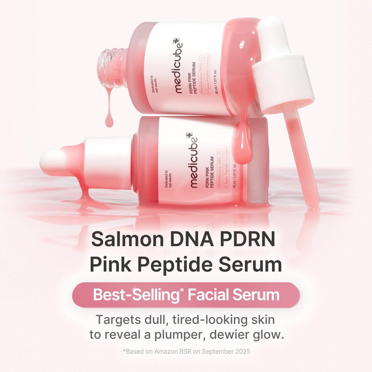 medicube PDRN Pink Peptide Serum with Salmon DNA medicube