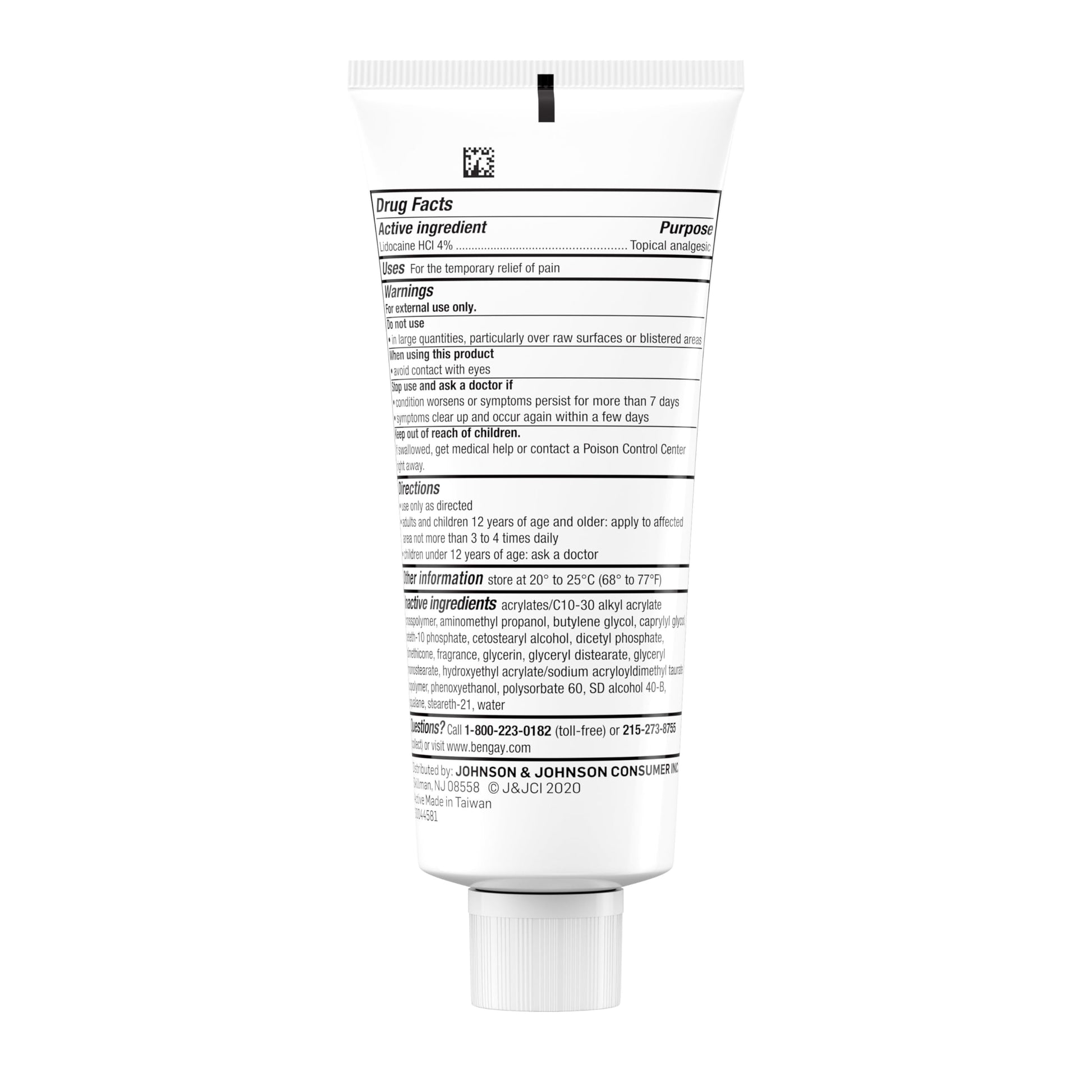 Bengay Lidocaine Pain Relief Cream, Maximum Strength OTC, Non-Greasy Topical Analgesic with 4% Lidocaine to Desensitize Nerves, Numbing Cream with a Soothing Jasmine Scent, 3 oz Bengay buy australia supplements
