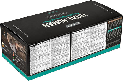 ONNIT Daily Performance & Wellness Bundle: Alpha Brain Nootropic Capsules (90 Count) + Total Human Day & Night Packs (30-Day Supply), IGEN Non-GMO Tested Focus, Energy & Clarity, Pack of 2