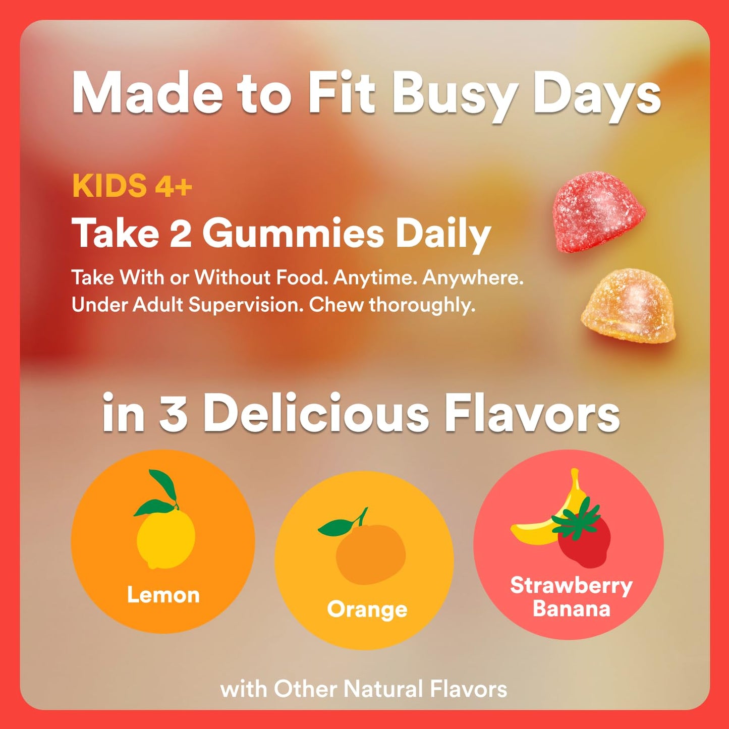 SmartyPants Kids Multivitamin Gummies with Omega 3 DHA/EPA, Vitamins D3, C, B12, B6, A, K, and Zinc, Gluten Free SmartyPants