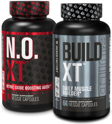 Jacked Factory Muscle Builder Supplement Stack - Build-XT Muscle Builder & N.O. XT Nitric Jacked Factory buy australia supplements