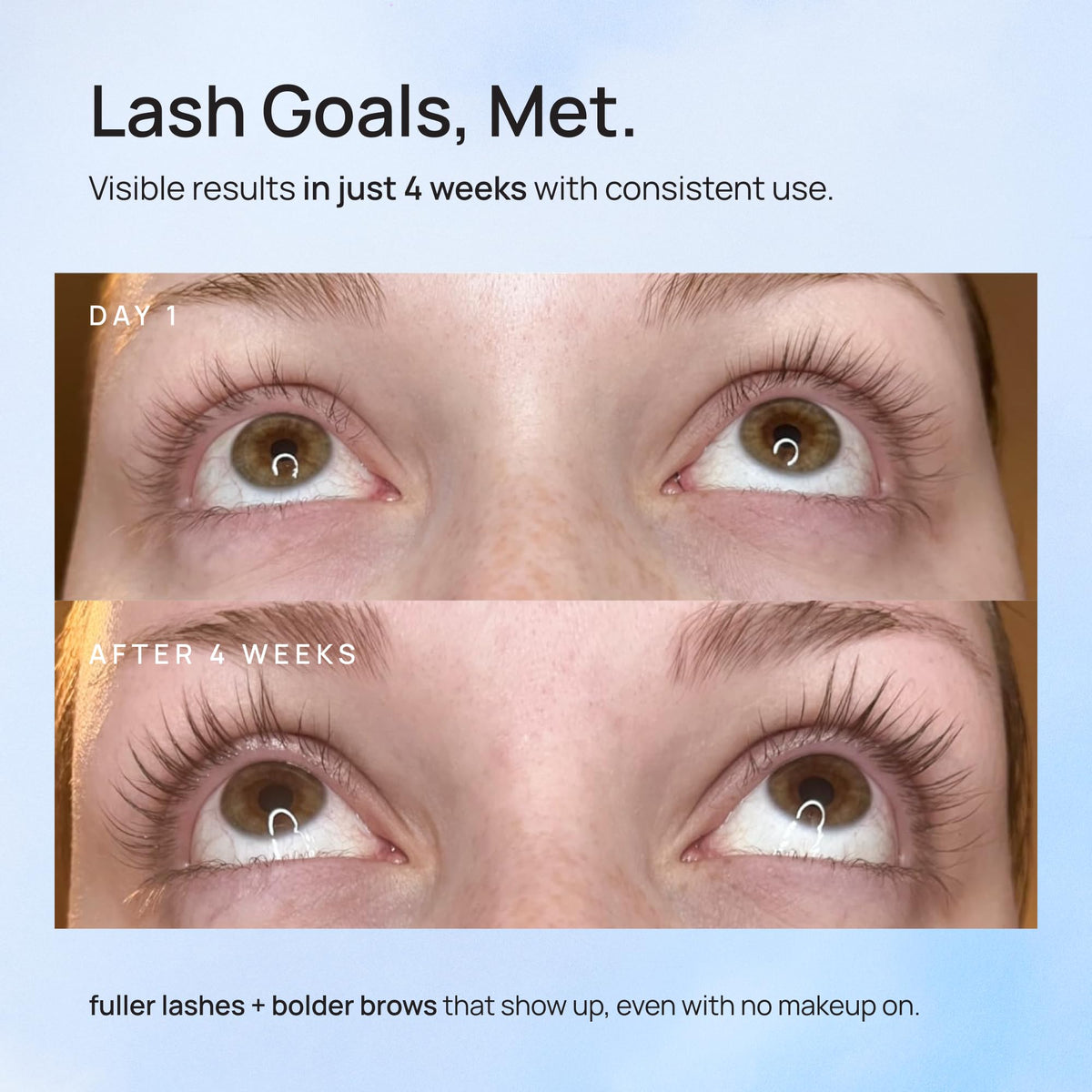 Advanced Eyelash Serum for Thicker, Longer Eyelashes and Eyebrows - Grow Luscious Lashes with Brow Enhancer (3mL) TEREZ & HONOR
