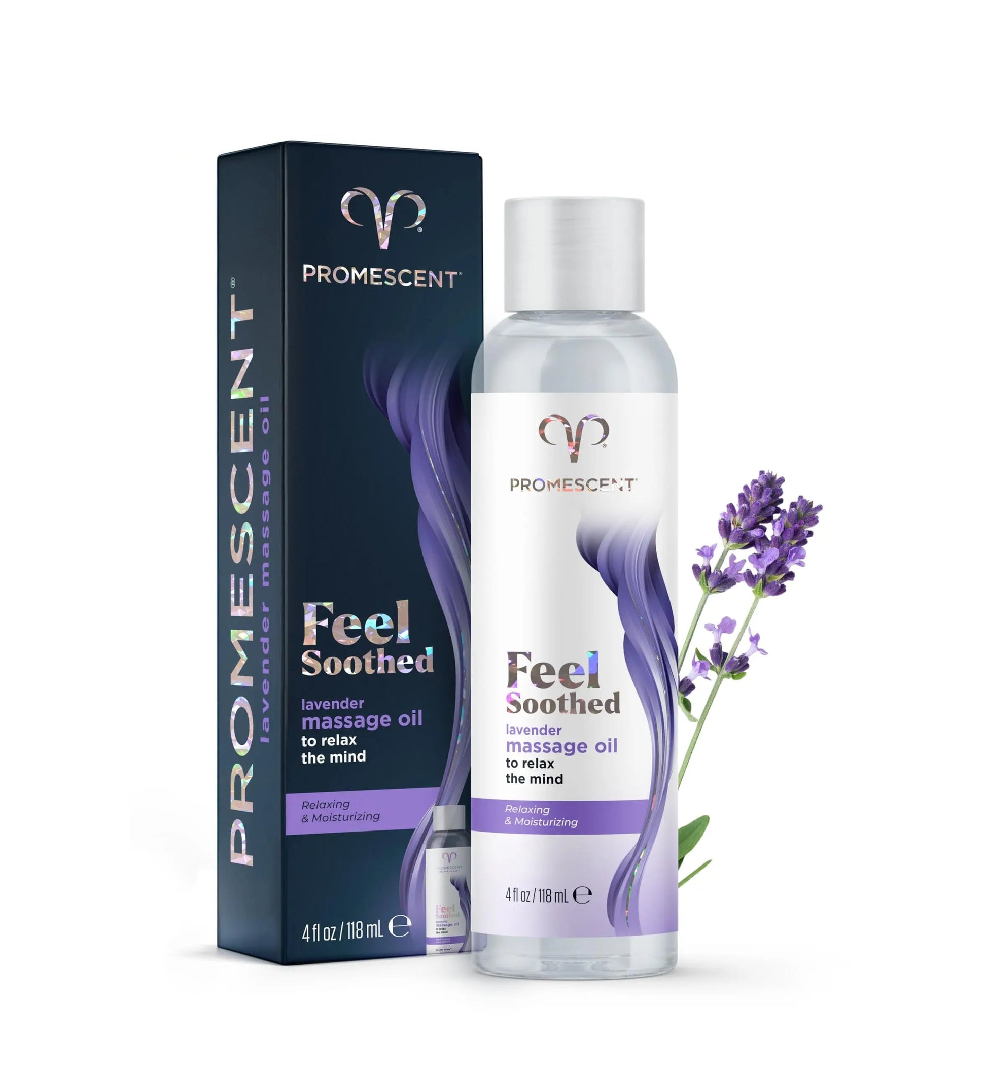 Promescent Lavender Massage Oil for Massage Therapy, Massage Oils for Date Night, Premium Lavender Body Oil for Men & Women to Relieve Stress & Sore Muscles, Essential Oils for Skin (4 oz) Promescent buy australia supplements