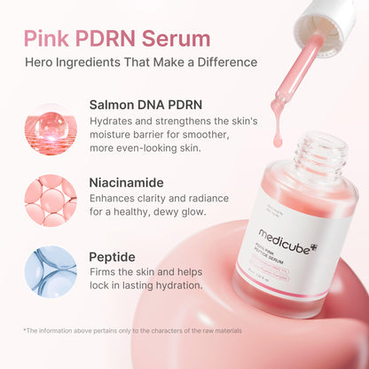 medicube PDRN Pink Peptide Serum with Salmon DNA medicube