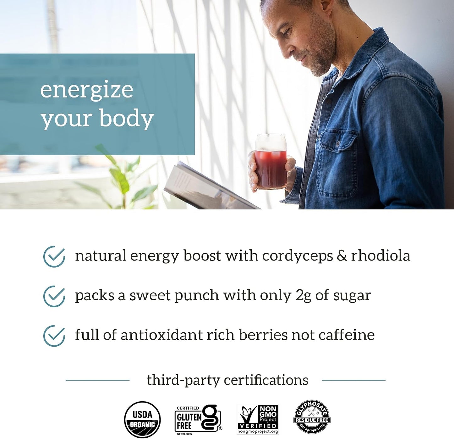 Organifi Green Juice and Red Juice Bundle - 30 Day Supply - Delicious, Refreshing Organic Superfood Supplement Powder With Antioxidants for Energy and Stress Relief Support - No GMO, Gluten, or Soy Gsupps Australia