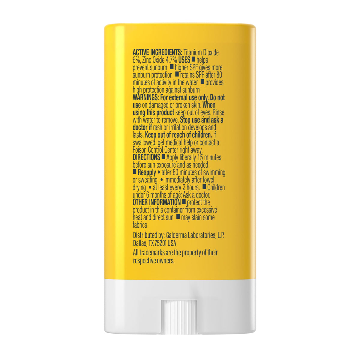 Cetaphil Sheer Mineral Sunscreen Stick, Face & Body, SPF 50, 0.5oz Cetaphil