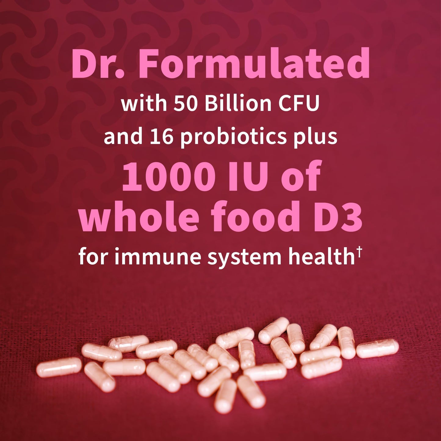 Garden of Life Dr. Formulated Probiotics Urinary Tract+ - 50 Billion CFU - Supports Digestive, Immune & Urinary Tract Health Garden of Life