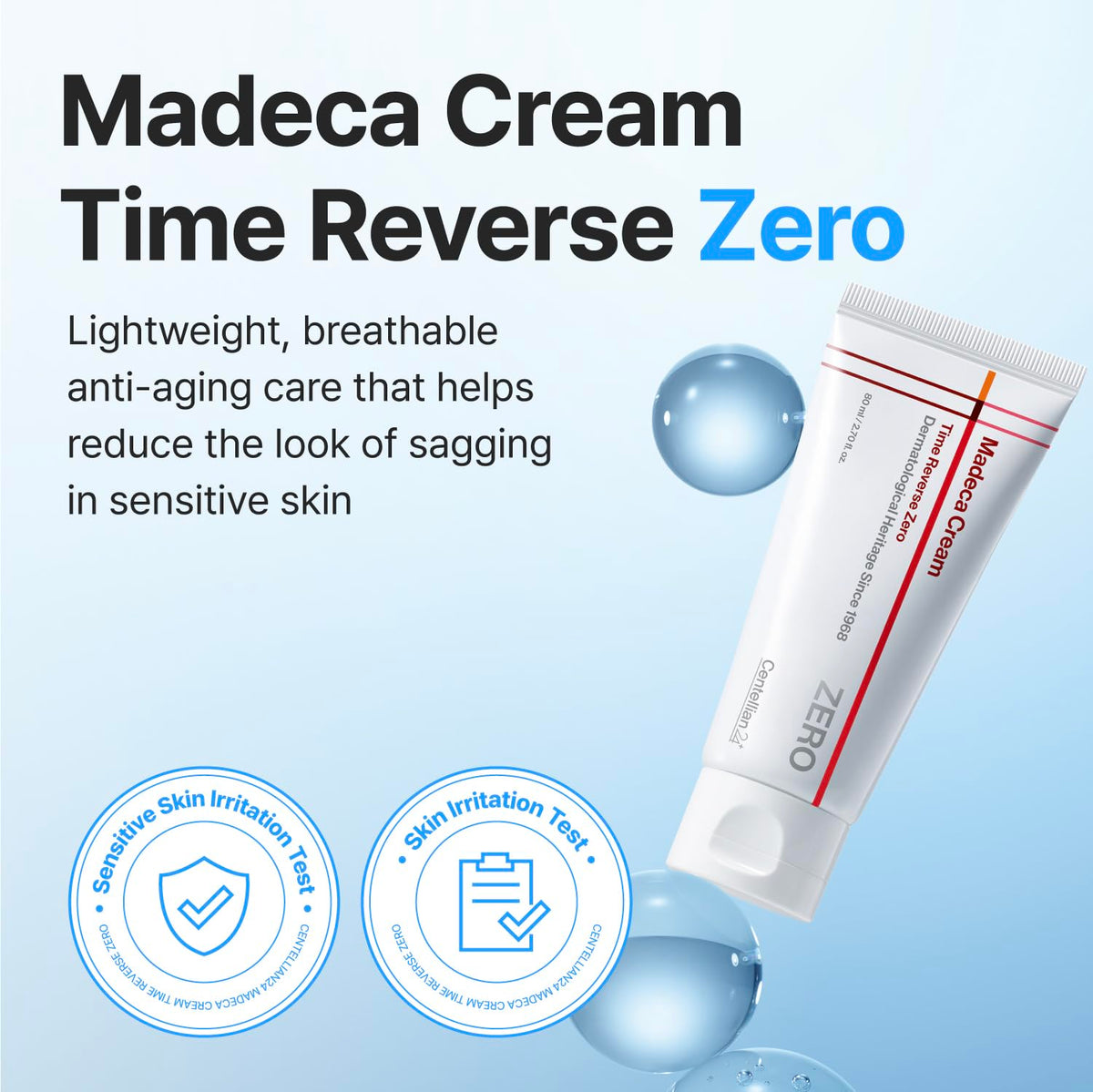 CENTELLIAN 24 Madeca Cream Time Reverse Zero, TECA Moisturiser, 2.70 fl oz CENTELLIAN 24