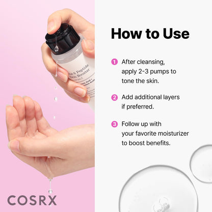 COSRX 6X Peptide Collagen Skin Booster Toner Serum for Dull Skin, 5.07 oz COSRX
