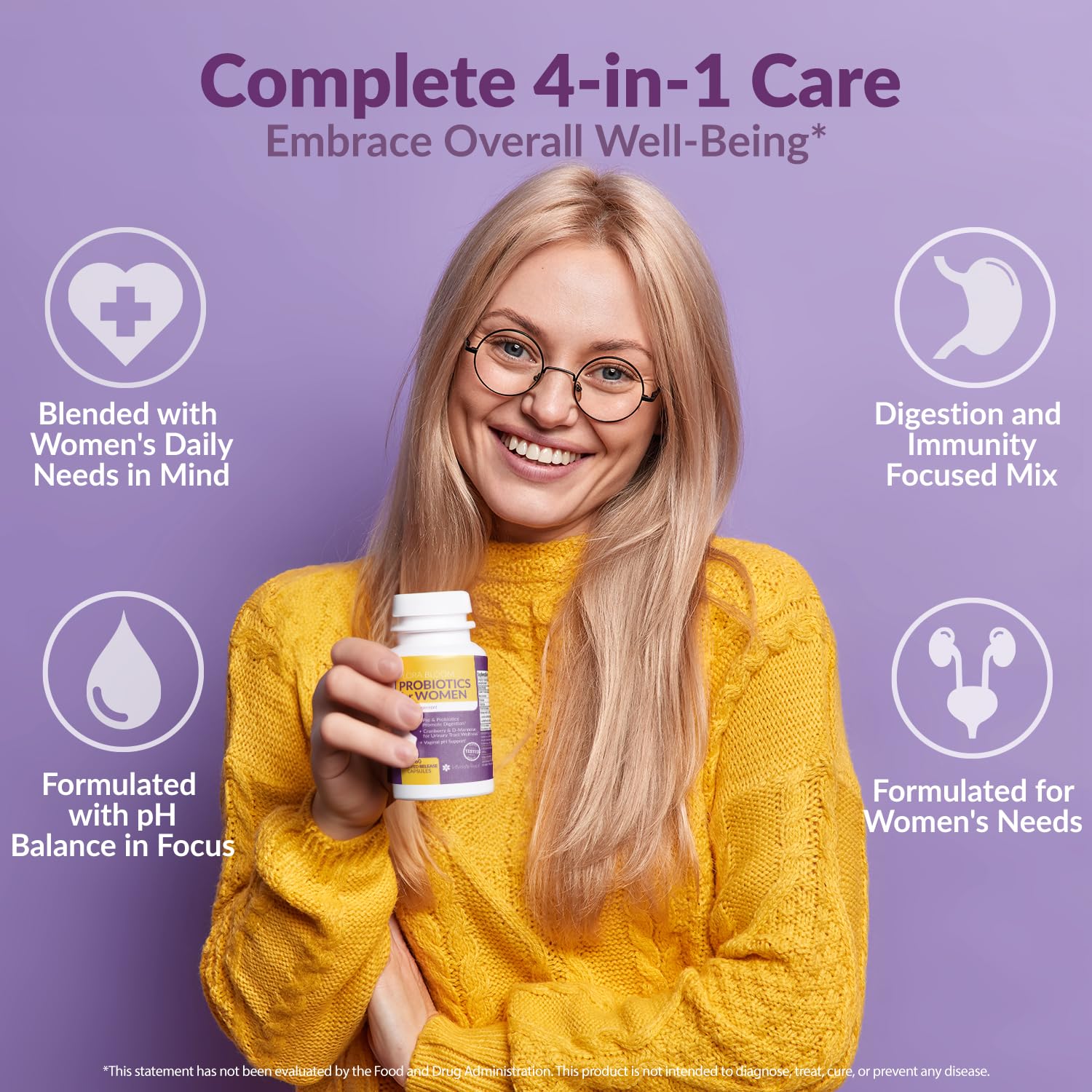 Complete Vaginal Probiotics for Women - w/Added Cranberry, D-mannose to Promote Intimate Rose buy australia supplements