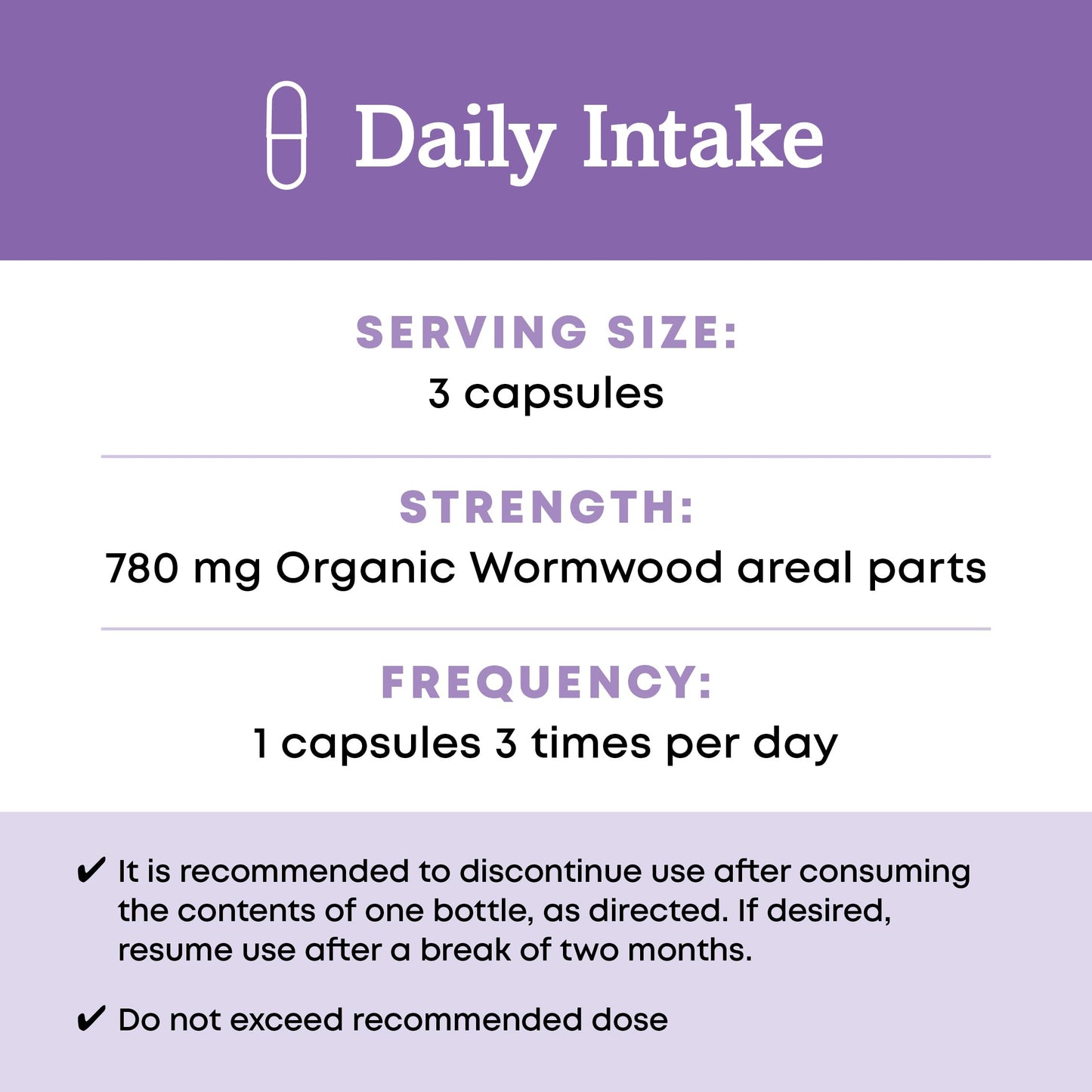 Oregon's Wild Harvest Wormwood Organic Herbal Supplement, 90 Count Gsupps Australia