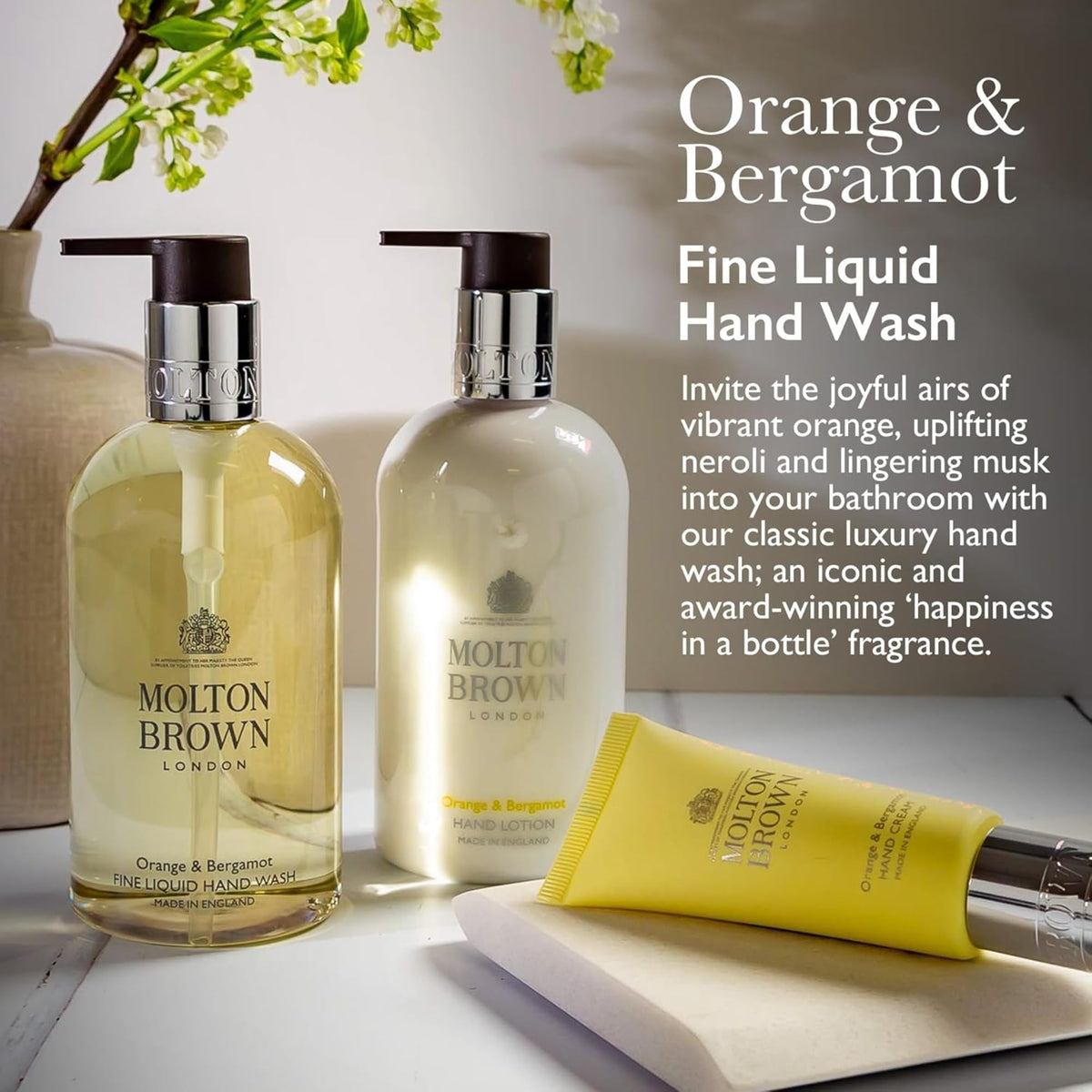 Molton Brown Orange & Bergamot Fine Liquid Hand Wash 10 fl. oz. Molton Brown