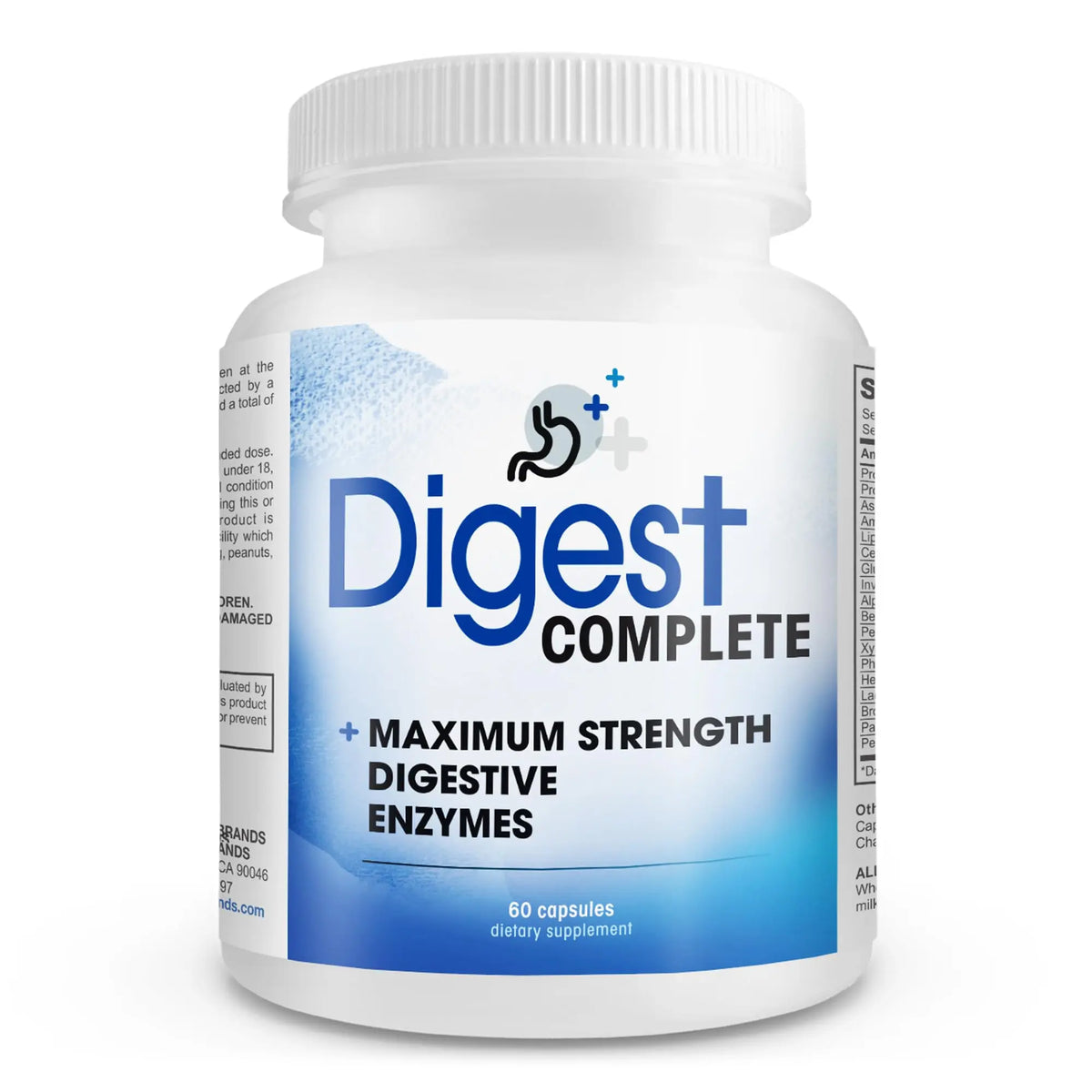 Digest Complete 2-in-1 Probiotic Digestive Enzymes, 60 Capsules Instant Brands