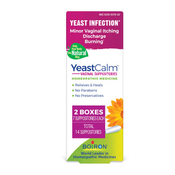 oiron YeastCalm Homeopathic Suppositories for Yeast Infections, Burning, Discharge Boiron buy australia supplements