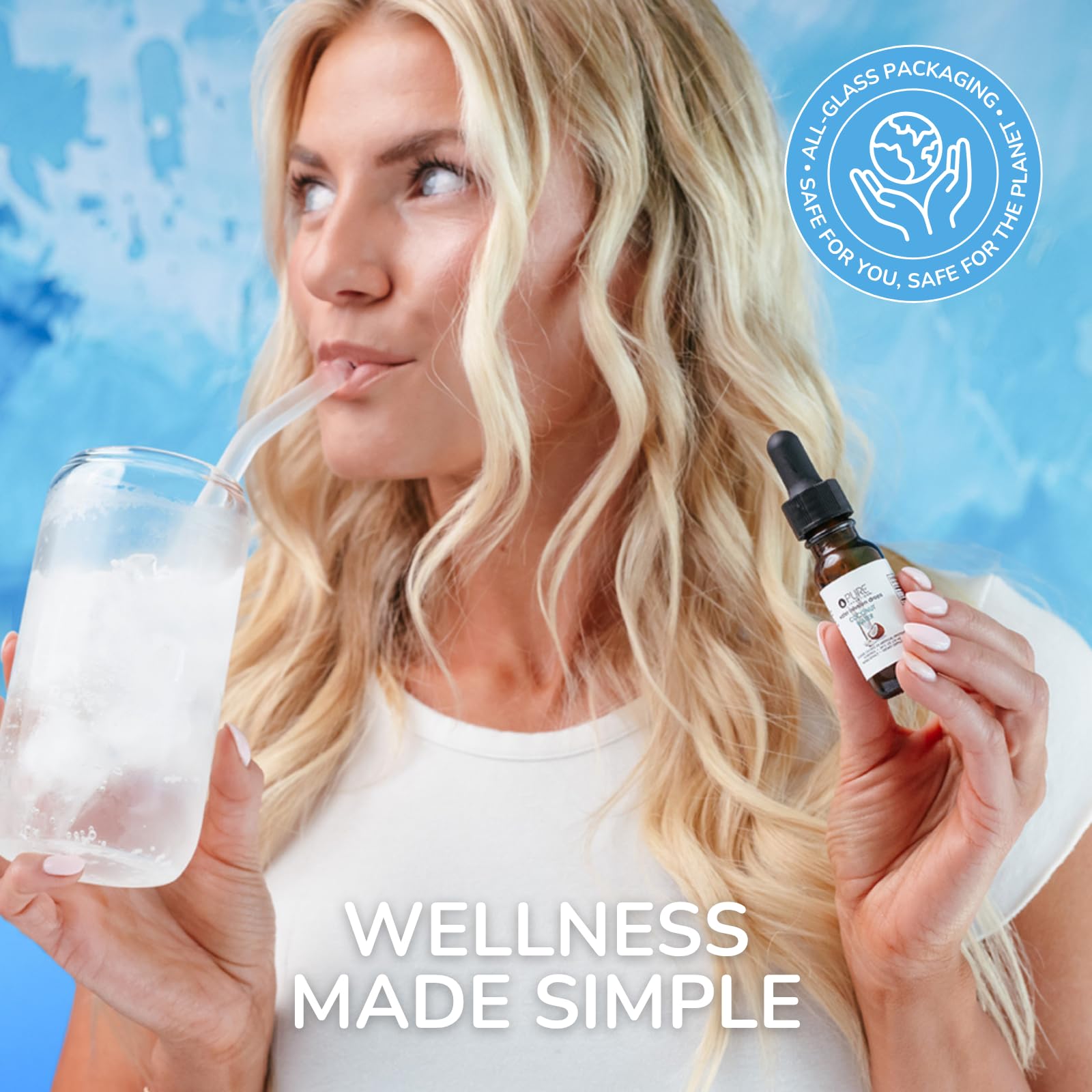 Pure Inventions - Coconut Water Infusion Drops – Electrolytes - Sugar-Free Hydration, Zero Calories, No Artificial Sweeteners, Clean Ingredients, 30 Servings Pure Inventions buy australia supplements