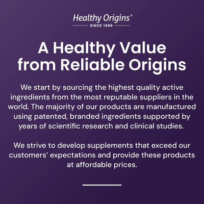 Healthy Origins Probiotic 30 Billion CFUs, 60 Veggie Capsules - 8 Clinically Studied Strains Including Lactobacillus & Bifidobacterium - Supports Microbiom Healthy Origins