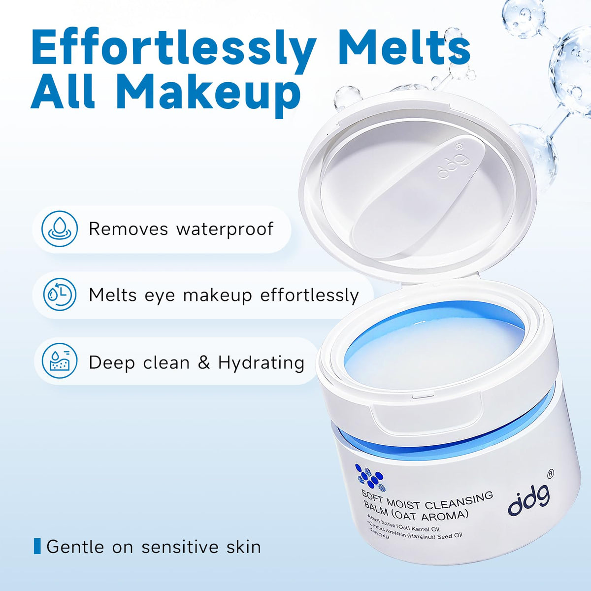 ddg Cleansing Balm Sensitive Skin Waterproof Remover 3.38 fl oz ddg