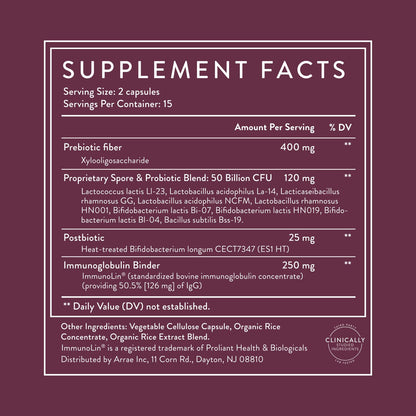 Arrae Tribiotic, Probiotics for Women, Support for Vaginal pH Balance, Gut, Immune, and Feminine Health, Prebiotics, Probiotics, Postbiotics, 60 Count
