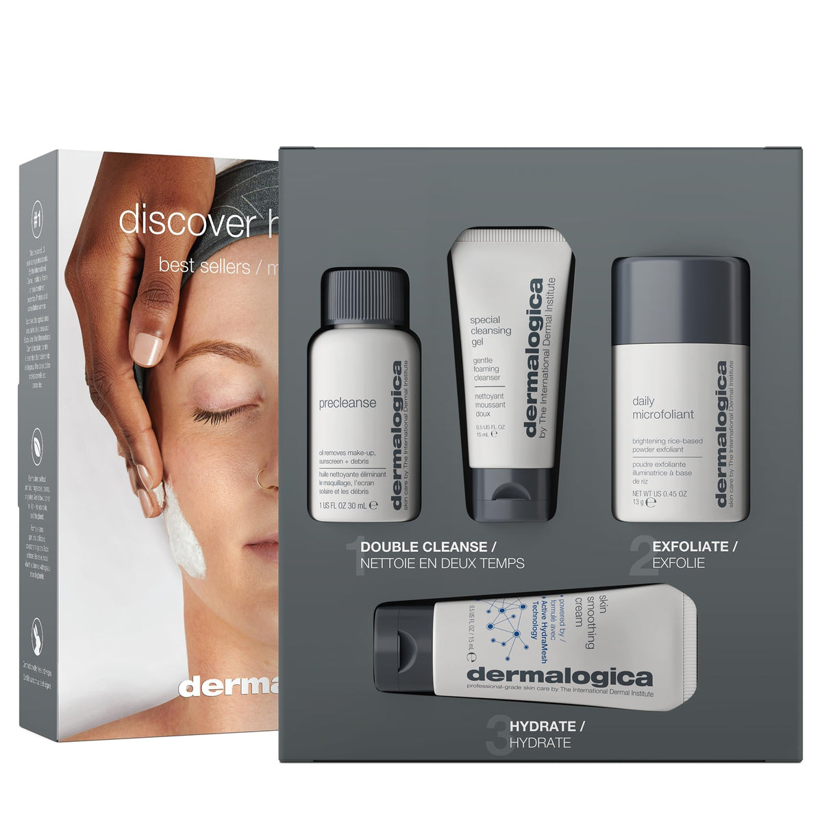 Dermalogica Discover Healthy Skin Kit, 4 Piece Travel Skincare Set Dermalogica