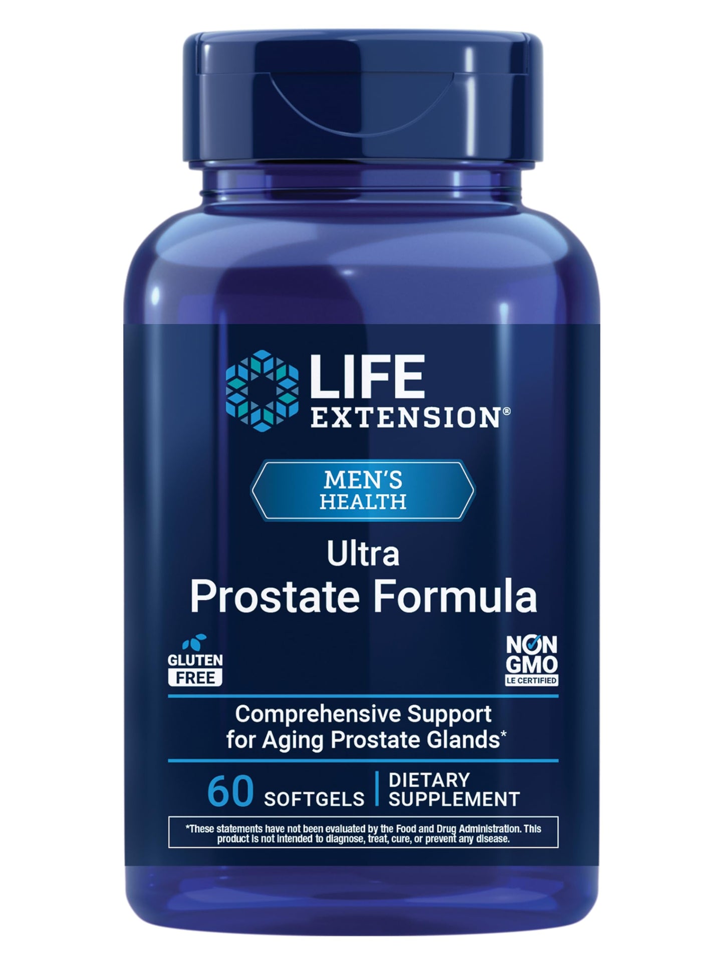 Life Extension Ultra Prostate Formula, Saw Palmetto for Men, pygeum, stinging Nettle Root, lycopene, Prostate Health, Urination Flow Life Extension
