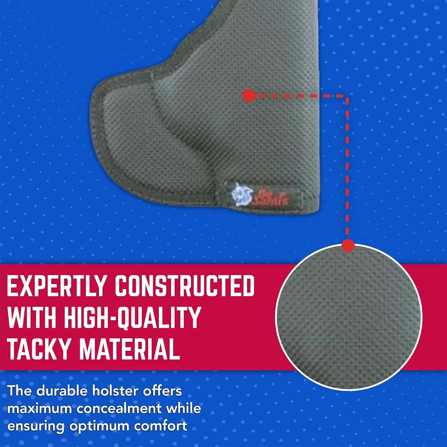 DeSantis Nemesis - Gun Pocket Holsters for Concealed Carry, Concealed Pocket Holster for Pistols, Revolvers, Soft, Designed for Comfort & Discreet Carry, Ambidextrous Gsupps Australia