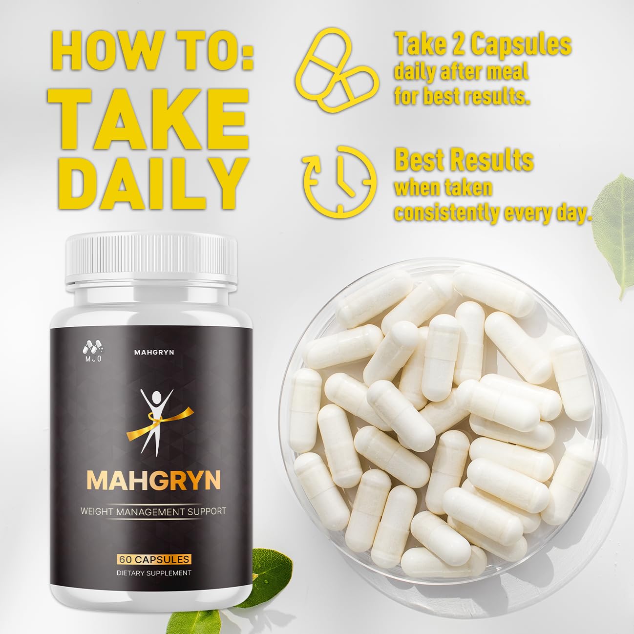 (3 Pack) Mahgryn Capsules, Official Mahgryn Pills with All Natural Ingredients, Advanced Overall Health and Wellness Vitamin Supplement Formula for Maximum Strength Multivitamin Support (180 Capsules) MJO buy australia supplements