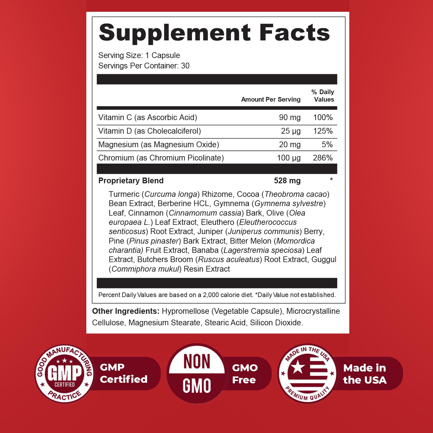 Orby GlycoSwitch – Natural Daily Wellness Supplement with Vitamin C, D3, Magnesium & Chromium – Non-GMO, GMP Certified, Made in USA – 30 Capsules, 1 Month Supply Orby buy australia supplements