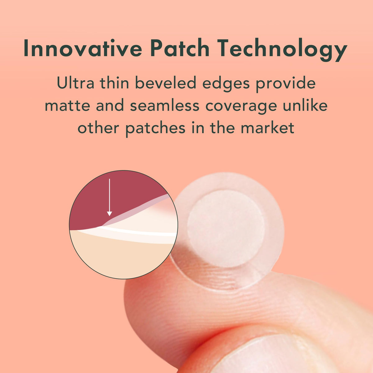 Rael Miracle Invisible Spot Cover Hydrocolloid Acne Pimple Patches (96 Ct) Rael