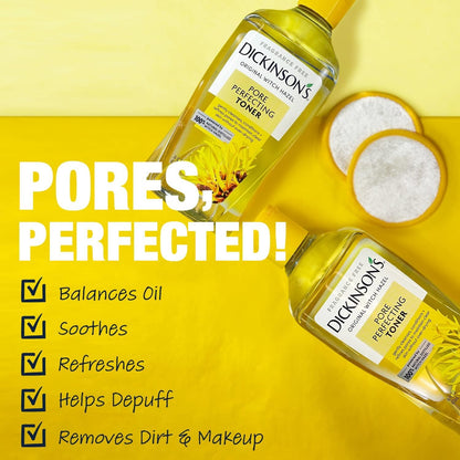 Dickinson's Witch Hazel Pore Perfecting Toner | 16 Fl Oz Dickinson's