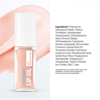 Neutrogena Hydro Boost Lip Oil, Light Pink, .2 fl. oz Neutrogena