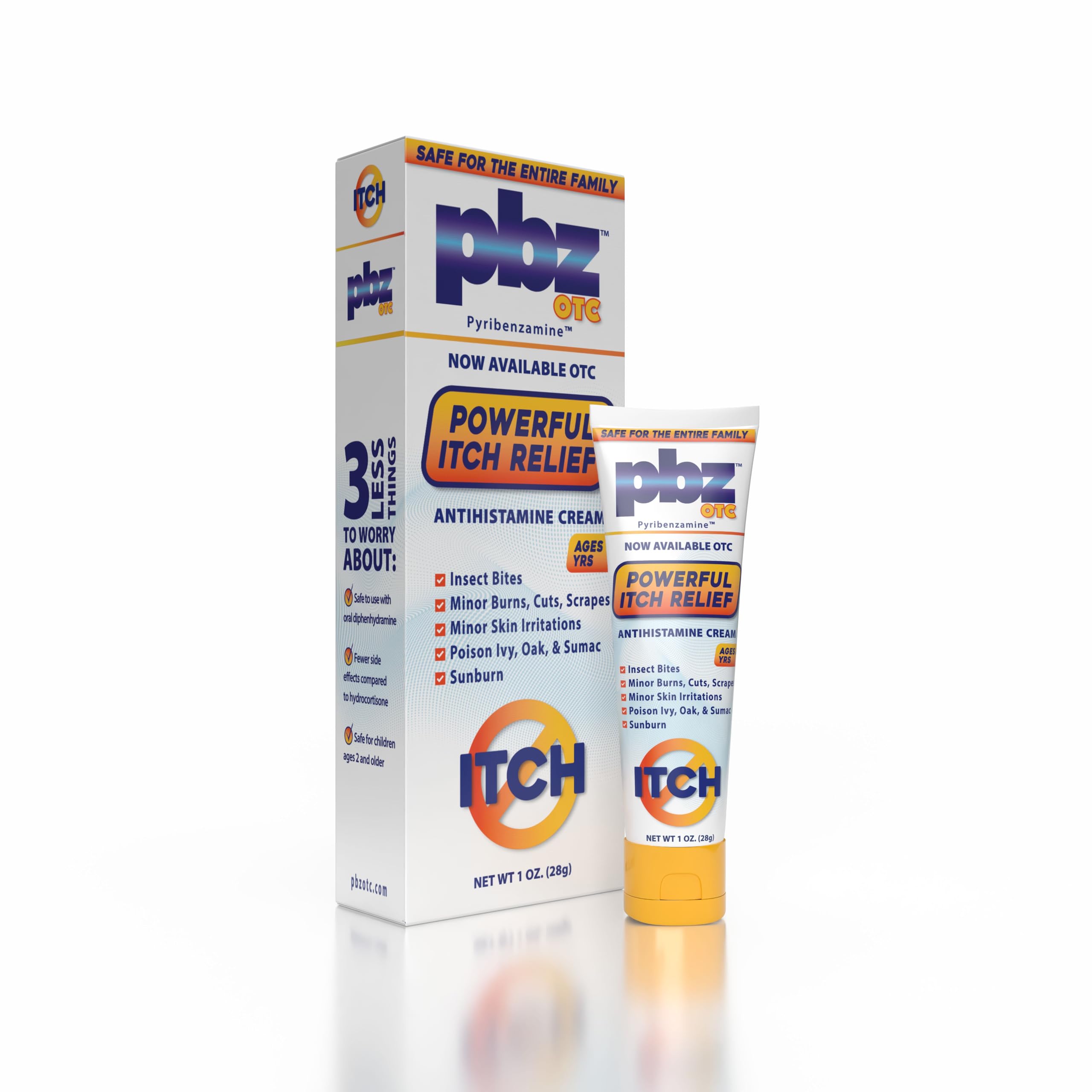 PBZ OTC Antihistamine Cream with 1% Tripelennamine HCl, Kid Safe Itch Relief, 1 oz PBZ buy australia supplements