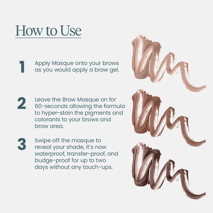 Wonderskin Eyebrow Stain - Long Lasting Brow Tint, Smudge & Transfer Proof Wonderskin