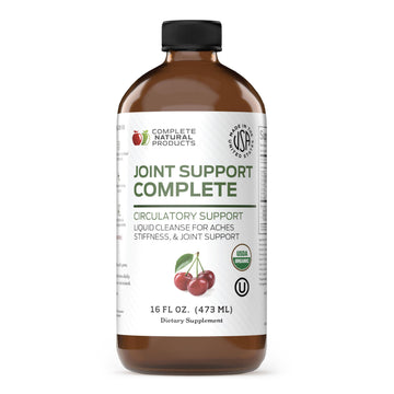 Complete Natural Products Joint Support Complete – 16 Fl Oz Organic Liquid Joint Supplement with Glucosamine Chondroitin MSM – Natural Uric Acid Cleanse & Herbal Joint Health Support for Mobility Complete Natural Products buy australia supplements