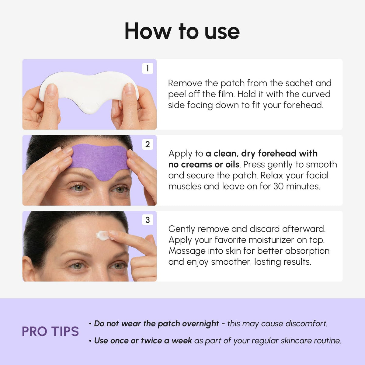 MAREE Forehead Wrinkle Patches – Collagen Wrinkle Patches with Retinol & Hyaluronic Acid for Face Lift – Fine Lines Deep Forehead Wrinkles Treatment Remover – Face Tape for Wrinkles Between Eyebrows MAREE