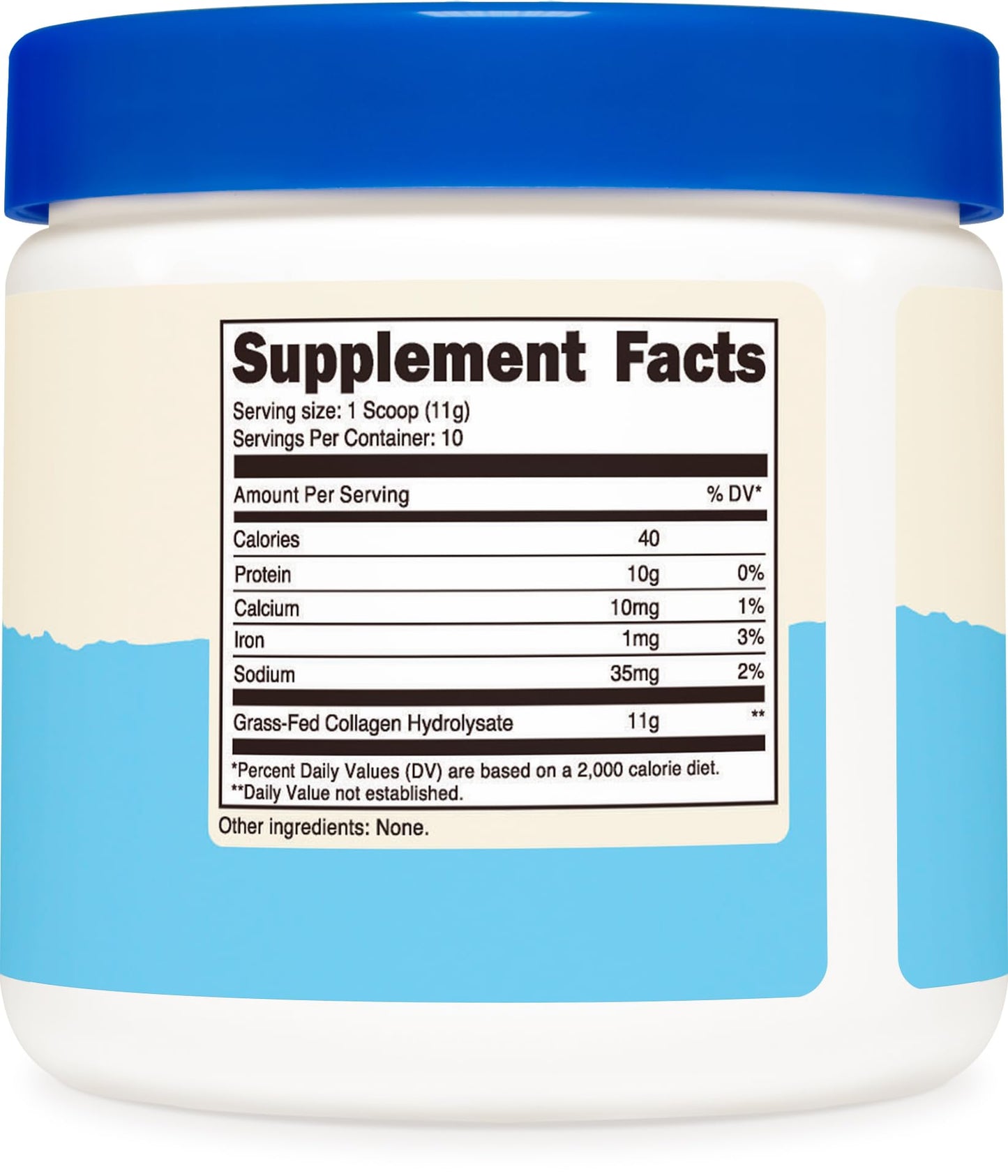 Nutricost Collagen Peptides Powder 4 oz (Unflavored) Type I, Type III Collagen - Grass-Fed, Gluten Free and Non-GMO Nutricost