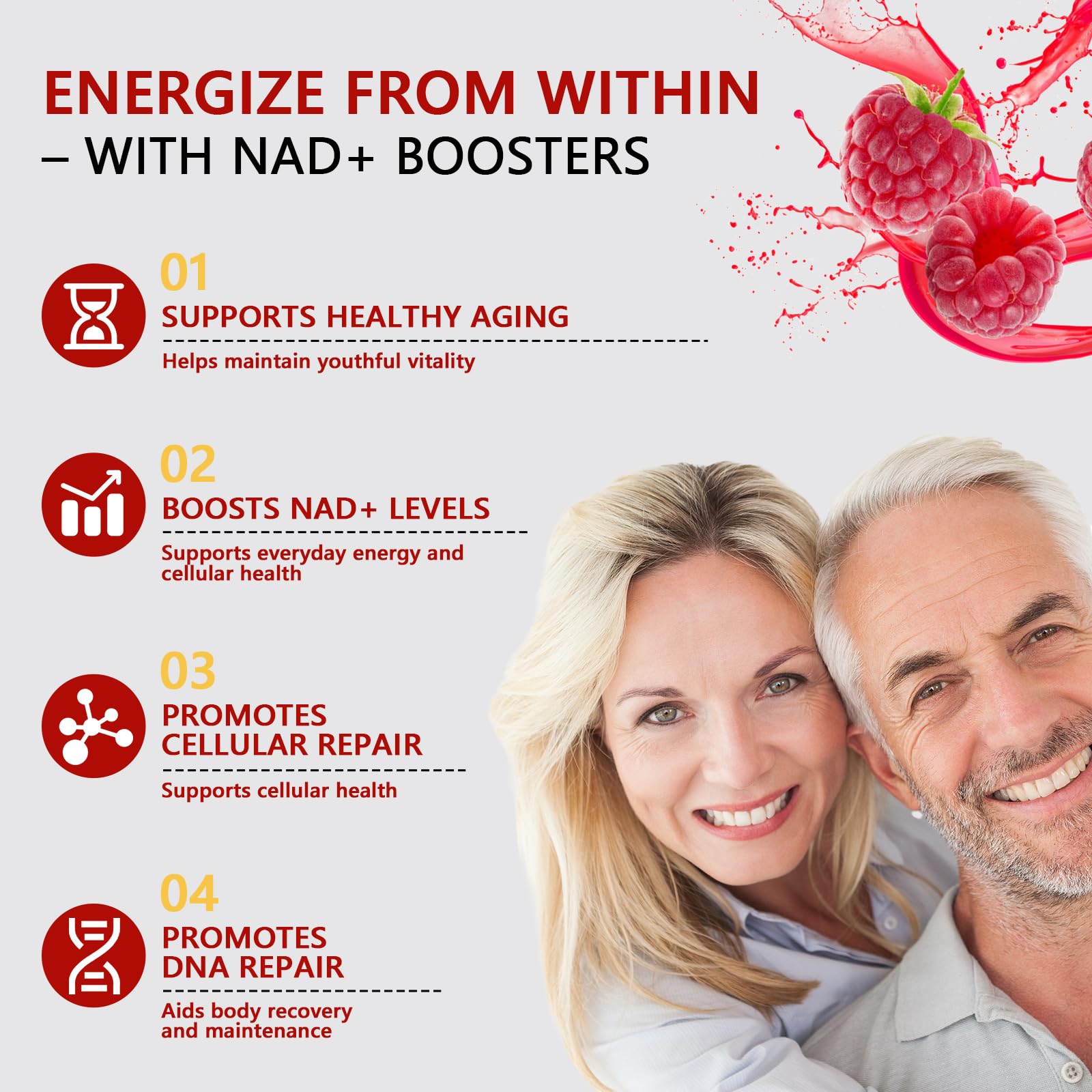 Buporai NAD Supplement 1000 mg Liquid Packets - NAD Supplements for Women & Men with Nicotinamide Riboside, Resveratrol, PQQ, Quercetin - NMNH Supplement Alternative for Anti-Aging, Energy-30 Packets Buporai buy australia supplements
