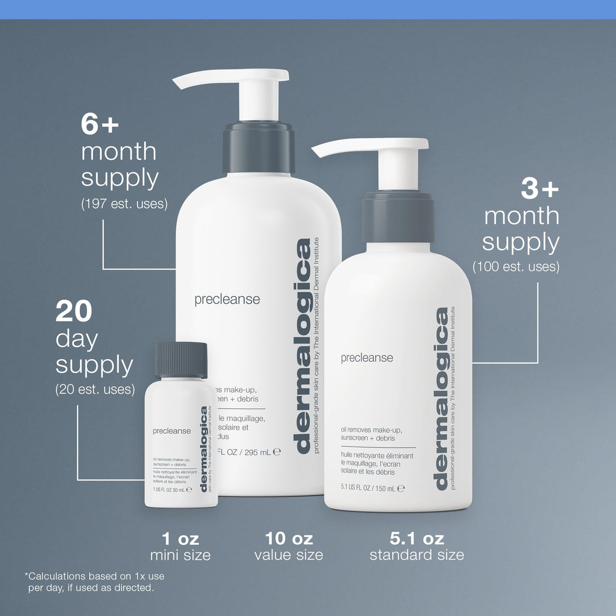 Dermalogica Precleanse Oil Cleanser, Makeup Remover for Face, 5.1 fl oz Dermalogica