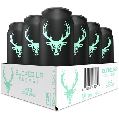 Bucked Up Energy Drink 300mg (Blood Raz) (12 CT)