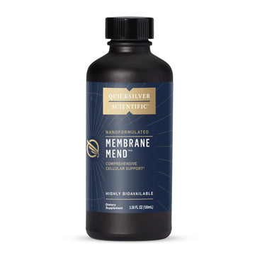 Quicksilver Scientific Membrane Mend - Brain, Cellular & Healthy Aging Support with Phosphatidyl Choline (PC), Vitamin E Tocotrienols, Ahiflower Oil & Astaxanthin Supplements (3.38oz / 100ml) Quicksilver Scientific buy australia supplements