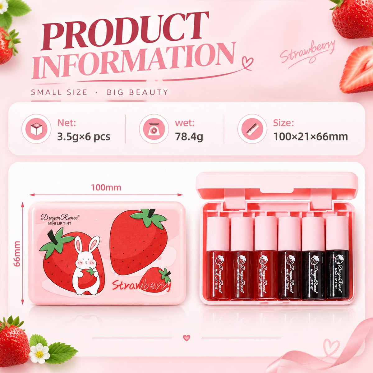 Lip Stain, Lip Stain Long Lasting Waterproof, Makeup, Cute Stuff,Maquillaje Eakroo