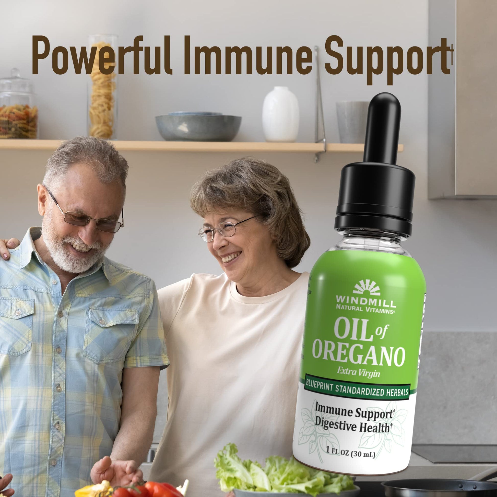 Windmill Natural Vitamins Oil of Oregano, Herbal Blend for Immune Support, Supports Digestive Health, 1 fl oz, 448 Servings Windmill buy australia supplements