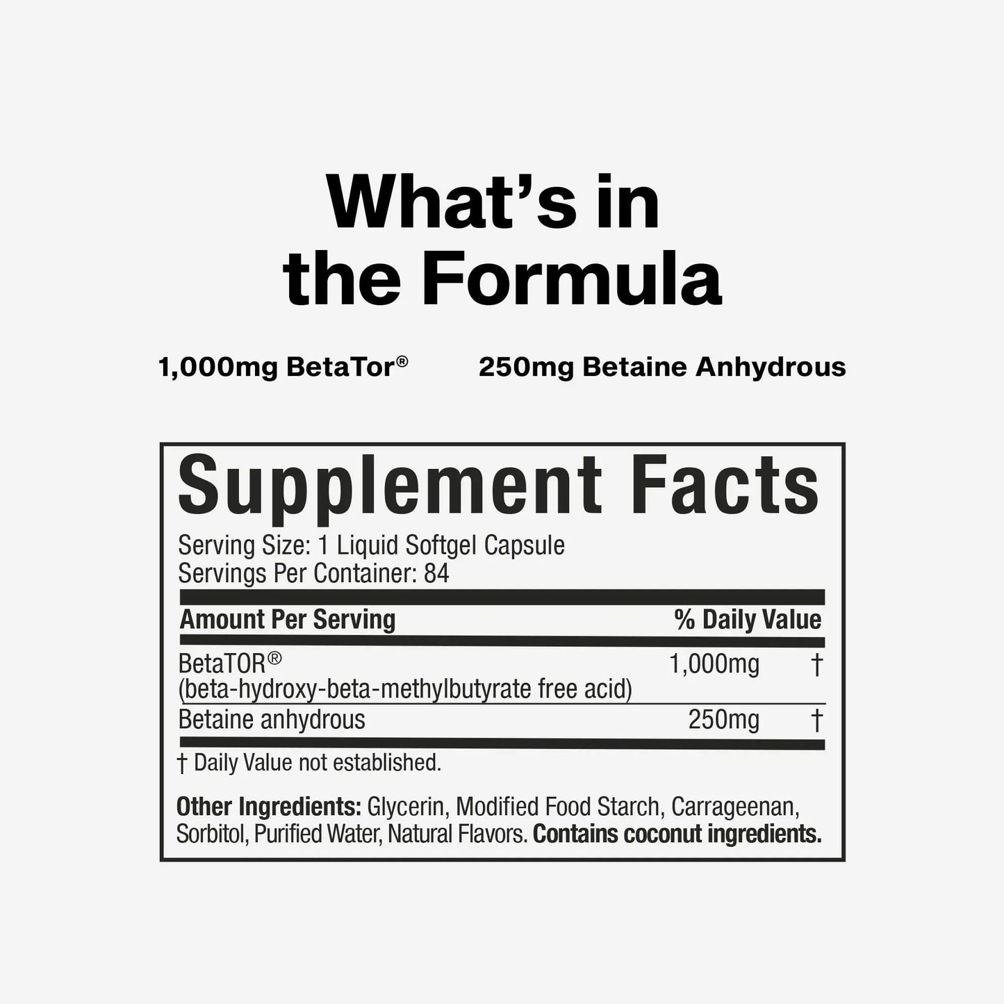 Muscletech HMB Supplements 1000mg, Clear Muscle (42 Liquid Softgels) - Highest Grade HMB for Lean Muscle & Recovery-HMB Free Acid Muscle Supplement-Help Decrease MuscleTech