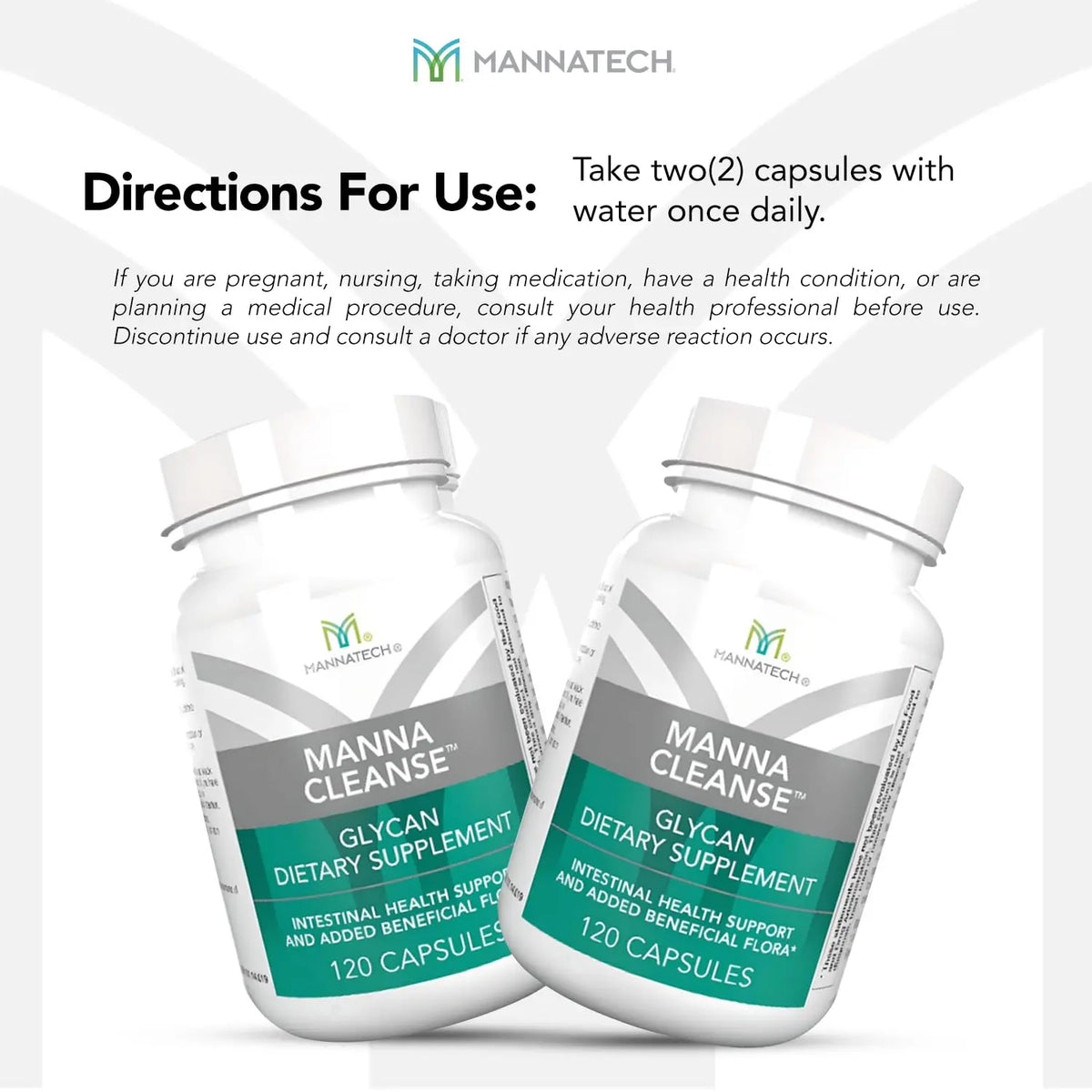 Mannatech Digestive Enzymes and Probiotics - Powered by Ambrotose Derived from The Aloe Vera Plant - Digestive and Colon Cleanser Helps Support Overall Gut Heath Mannatech