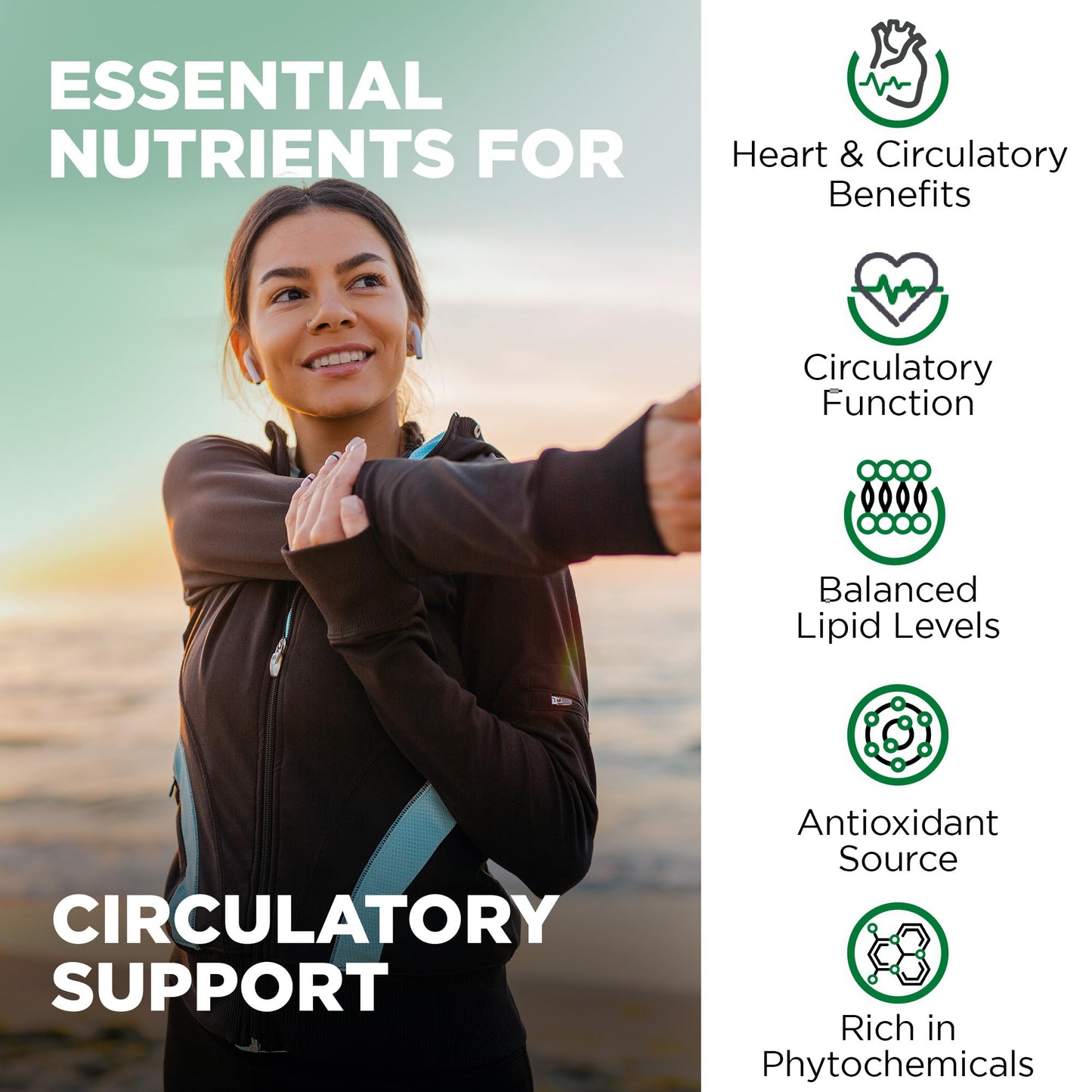 Nutrivein Premium Citrus Bergamot Supplement 1400mg 25:1 Bergamia Extract - 60 Day Supply (120 Capsules): Powerful Italian Citrus Bergamot 1400 mg+ Nutrivein