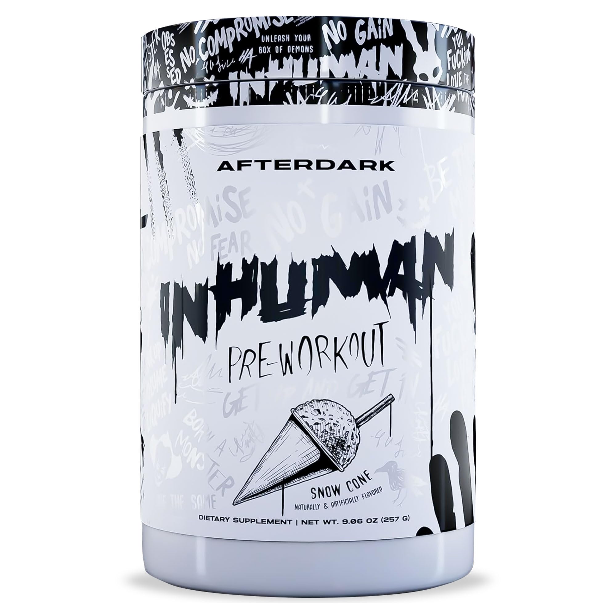 AFTERDARK INHUMAN Pre-Workout Powder, Enhanced Mind-Muscle Connection AFTERDARK buy australia supplements