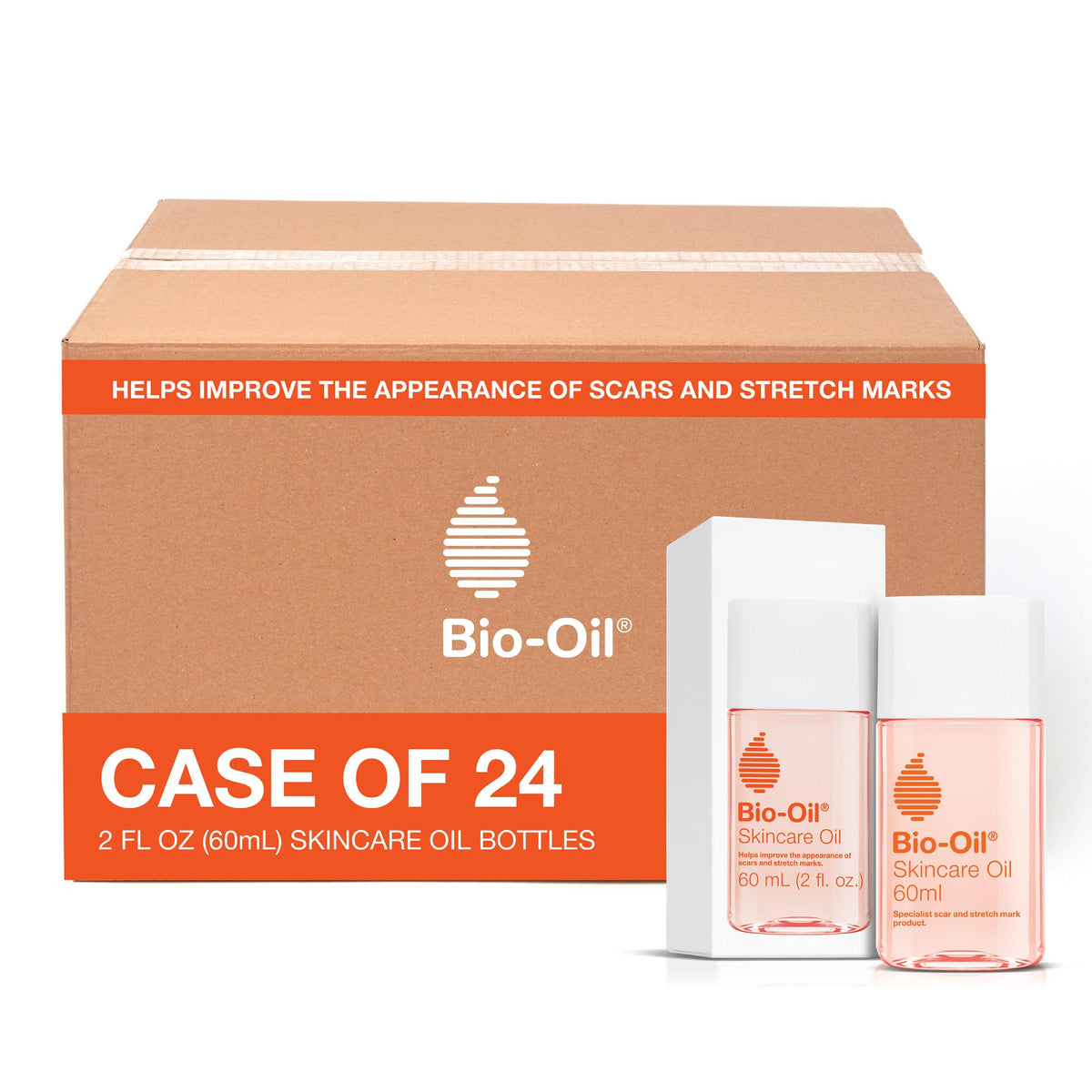 Bio-Oil Skincare Body Oil Serum, Scars & Stretch Marks, 2 fl oz Bio-Oil