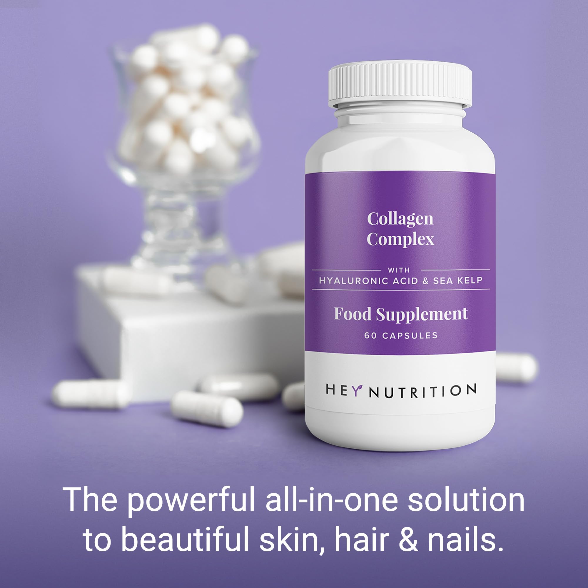 Hey Nutrition Collagen Complex Hyaluronic Acid & Sea Kelp Vitamin E, C, Biotin Hey Nutrition buy australia supplements