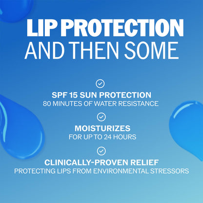 ChapStick Moisture + SPF 15 Bulk Lip Balm Sunscreen 12-Pack, 0.15 Oz Ea ChapStick