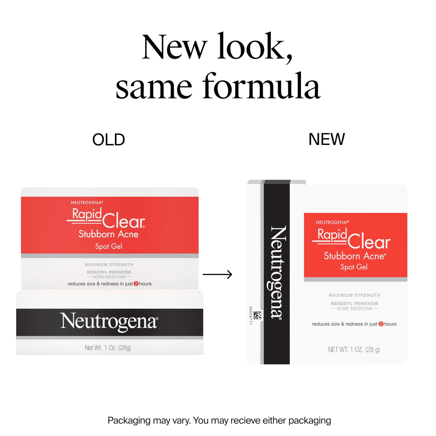 Neutrogena Rapid Clear Stubborn Acne Spot Treatment Gel, Maximum Strength 10% Benzoyl Per-oxide Neutrogena